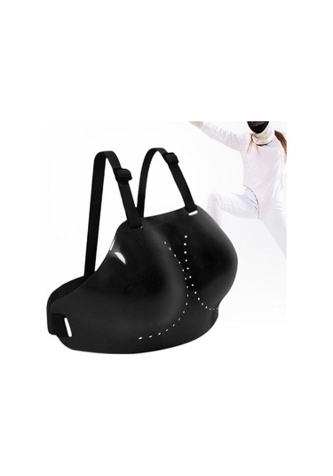 Pazly Suntek Sanda Folyo Epee Taekwondo Kadın Göğüs Koruyucu Xs Siyah Siyah