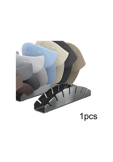 Suntek Magideal Ev Beyzbol Şapkası Rafı Hafif Vestiyer Dolap Siyah