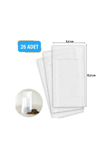 Çay Demleme Poşeti 26 Adet Diğer
