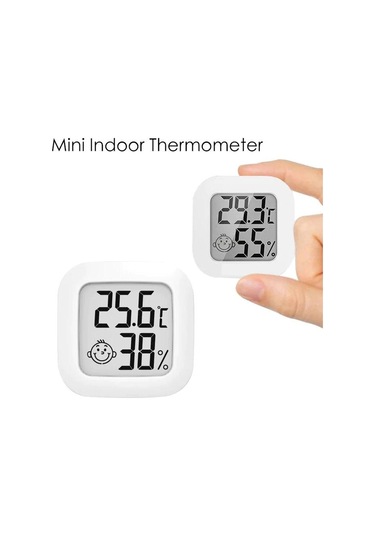 Jms Xıaomı Mmc Mini Kapalı Bebek Odası Şarap Odası Termometresi Dijital Lcd Sıcaklık Sensörü Higrometre