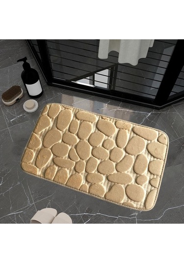 Suntek Banyo Balkon Çamaşır Odası Dekoru Için Kapı Mat Açık Kahverengi