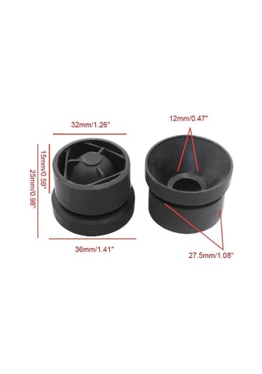 Fastbuy 4x Motor Kapı Grommet Tampon Nissan Qashqai J11 2014-2020 İçin