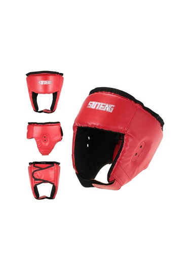 Moveevo Kırmızı Boks Korumalı Kafa Tutanak, Kalın Dolgulu, Ayarlanabilir, Pu Deri, Solunumlu, Muay Thai Ve Dövüş Antrenmanı İçin Kırmızı Moveevo Kırmızı Boks Korumalı Kafa Tutanak, Kalın Dolgulu, Ayarlanabilir, Pu Deri, Solunumlu, Muay Thai Ve Dövüş Antrenmanı İçin Kırmızı