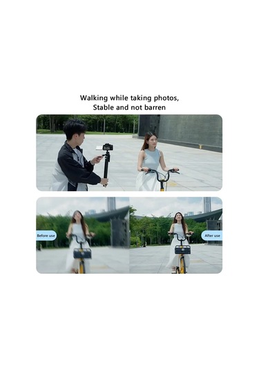 Cbtx Yesıdo Sf17 Çok Fonksiyonlu Geri Çekilebilir Metal Tripod Stand Selfie Stick Cep Telefonları Kamerası Siyah