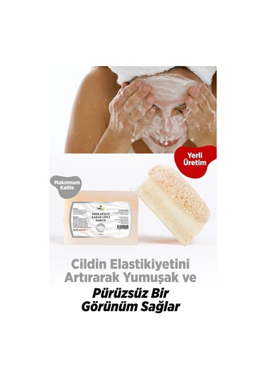 Tubalife Eşek Sütlü ve Kabak Lifli Doğal Sabun 100 G