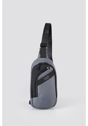 Ççs 31410 Tek Askılı Çapraz Çanta Gri-gri Gri