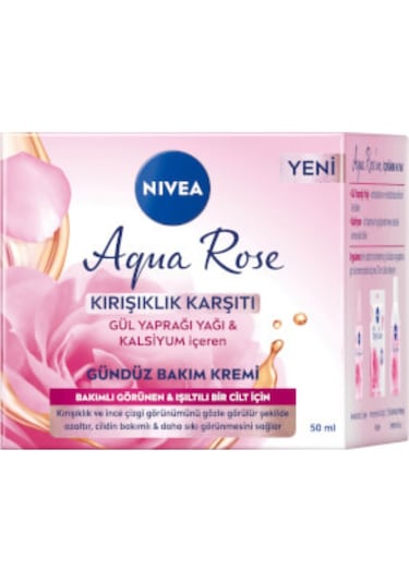 Nivea Aqua Rose   Gündüz Bakım Kremi 50 ML