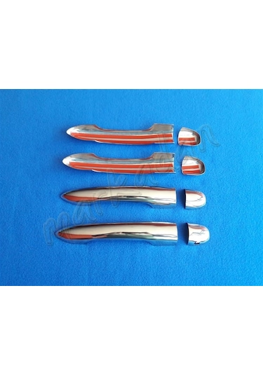 Renault Laguna 2 Krom Kapı Kolu 2003-2008 4 Kapı Paslanmaz  Çelik