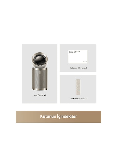 DREAME PM20 Hava Temizleme Cihazı Altın