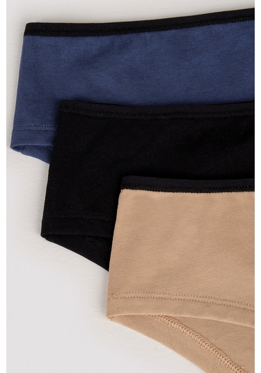 Penti Midnight 3lü Hipster Külot Çok Renkli