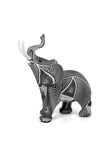 Renkli Su Transfer Baskısı Fosil Figürü - Kreatif Reçine Sanat Ev Dekoru Ve Hediye