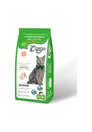 Cango Kokteyl Yetişkin Kedi Maması 15 KG