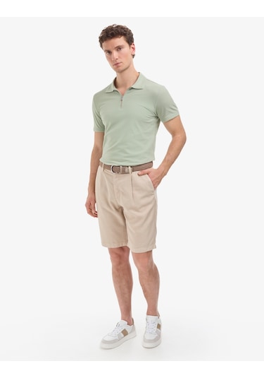 Pierre Cardin Erkek Çağla Tişört Basic 50325311-vr016 Yeşil