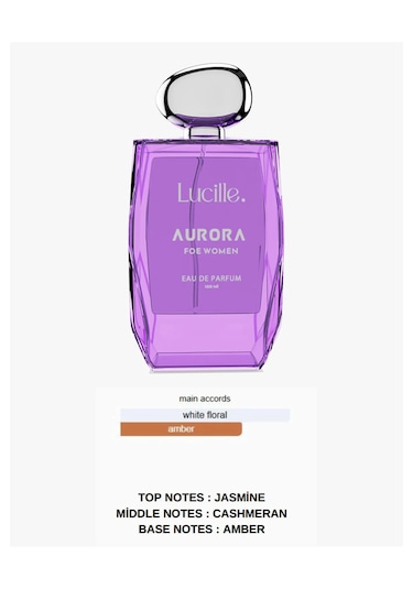 Lucille Aurora Unisex Parfüm EDP 100 ML