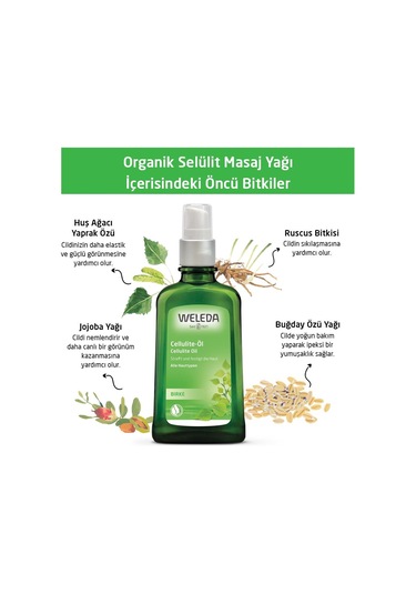 Weleda Birch Selülit Masaj Yağı 100 ML