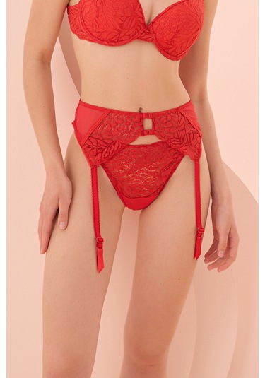 Loya Kadın Kırmızı Parma String Kırmızı