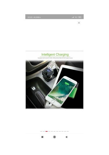 Bluetooth 4.0 Araç Kiti Carx8 Fm Transmitter Micro Sd Usb  Girişli