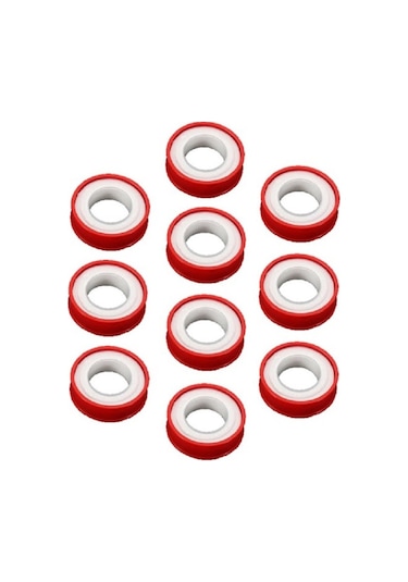 10 Adet Teflon Bant 10mt X 0.075mm X 12mm