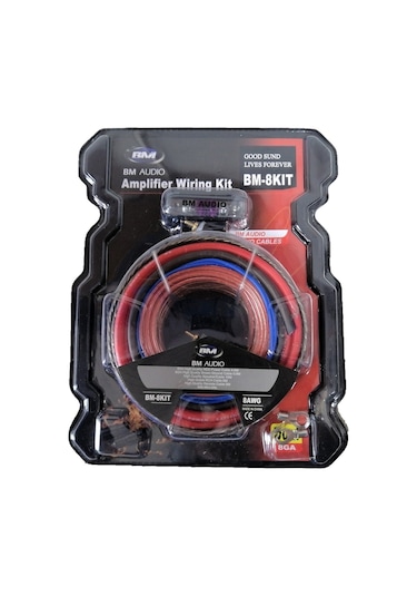Bm Audio Boschmann Bm-8kit 8ga Amfi Kablo Seti