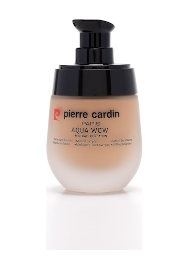 Pierre Cardin Aqua Wow Mineralli Su Bazlı Fondöten Tan Skin With