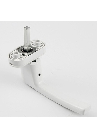 Pazly Alüminyum Pencere Kolu Kilit Yuvarlak Kolu - Çinko Alaşım - Ergonomik Tasarım - Kullanımı Kolay