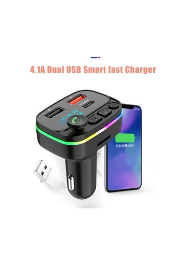 Sones P4-qc3.0 Araba Mp3 Bluetooth Eller Serbest Çalar Araba Fm Verici