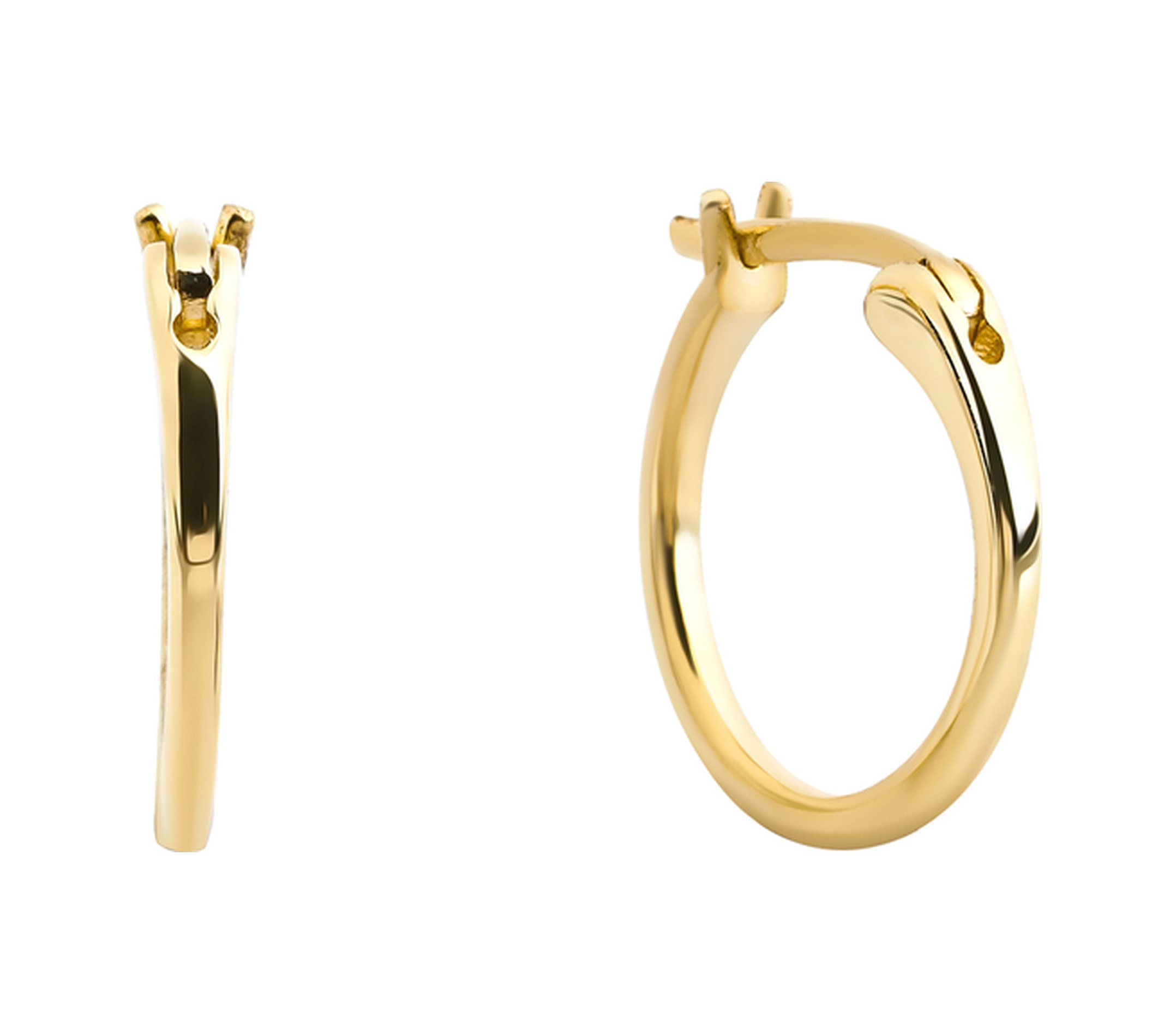 Kadın Lina Halka Küpe Gold