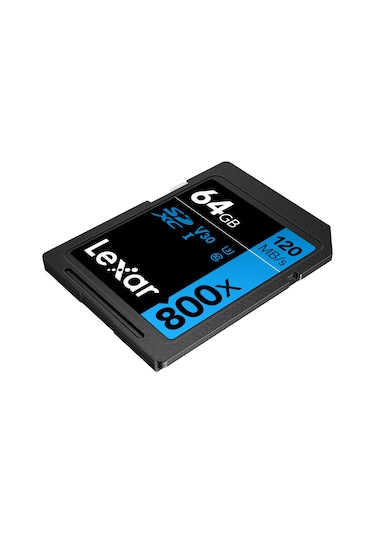 Lexar BLUE Series 64 GB High-Performance 800x UHS-I SDXC Hafıza Kartı