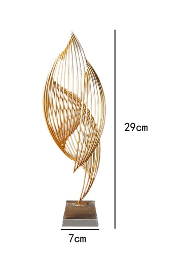 Suntek Soyut Heykel Yapıt Yatak Odası Raf Büyük-şeffaf
