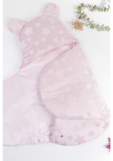 Welsoft Kız/erkek Bebek Kundak Bebek Battaniye Çok Renkli