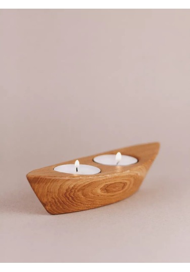 Tateplota İç Dekorasyon İçin Ahşap Lületaşı Şamdan 197246553 Aromatik