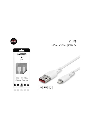 Subzero Cl18 Lightning Apple iPhone Uyumlu 2.0A 1 Metre Şarj Data Kablo
