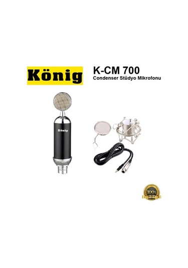 König K-Cm 700 Condenser Stüdyo Mikrofonu