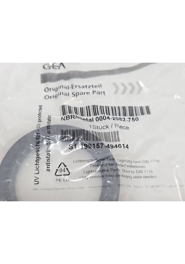 Gea 0004-2982-750 Sızdırmazlık Contası