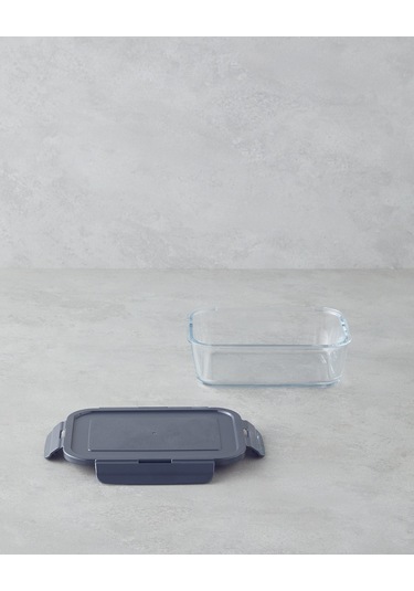Fresh Ware Cam Saklama Kabı 800 Ml Gri Gri