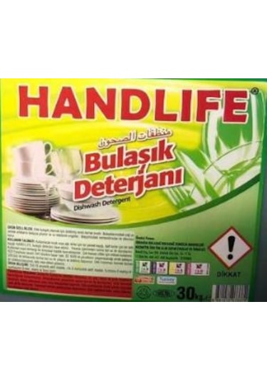 Geseus Hantlife Sıvı Bulaşık Deterjanı 30kg Bidon