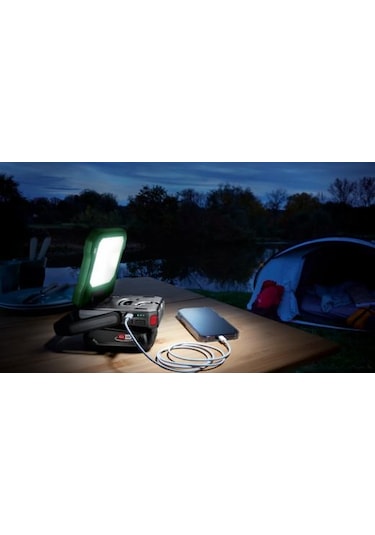 Bosch Easyspotlight 18v-400 Akülü Lamba Solo Yeşil