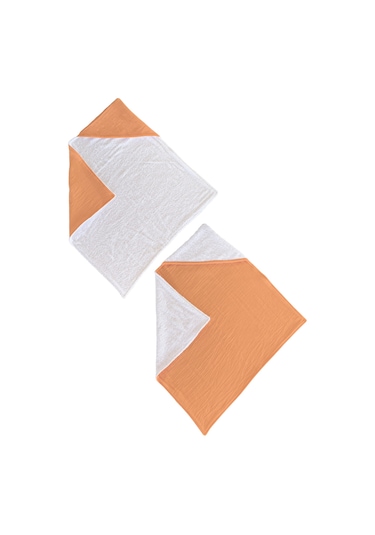 %100pamuk Kapşonlu Bebek Çocuk Banyo Havlusu Çift Yönlü K-beyaz