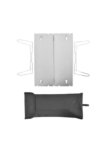 Dancemonkey Luckstone Zdz-003-gy Alüminyum Katlanır Masa Gümüş Gümüş