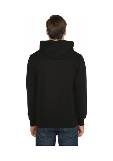 Bant Giyim - The Witcher Siyah Kapşonlu Erkek Sweatshirt Hoodie Siyah