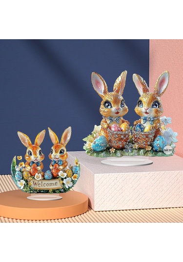 Suntek Paskalya 2d Düz Akrilik Süs Hediye Ofis Doğum Günü Stil A