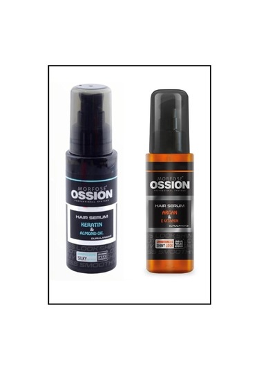 Morfose Ossion Argan E Vitamini Saç Serumu 75 ML + Keratin Almond Oil Saç Serumu 75 ML
