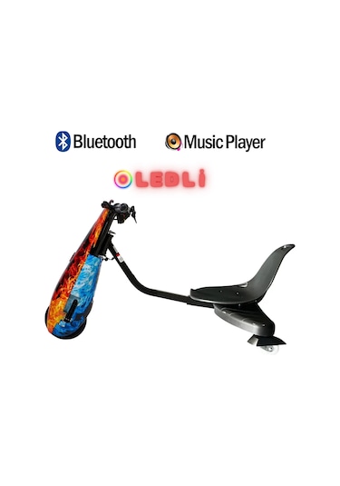 Citymate Drift Car Elektrikli Kaykay Bluetooth Dirift Kar Hoverboard Scooter + Koruma Ekipmanı D10