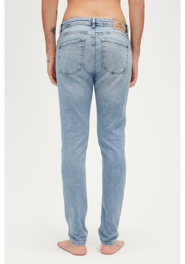 Bad Bear Palermo Erkek Jeans-3797 Ice Blue Buz Mavi