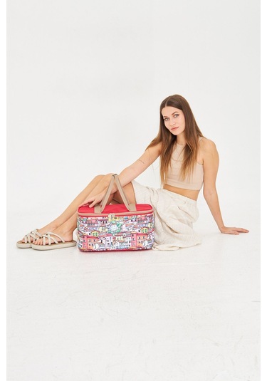 Superbag 22 Litre Piknik/kamp Çantası Sepeti. Termal Termos Çanta Sıcak-soğuk Koruma Sağlar Sofia-0250139 Sofia Çok Renkli