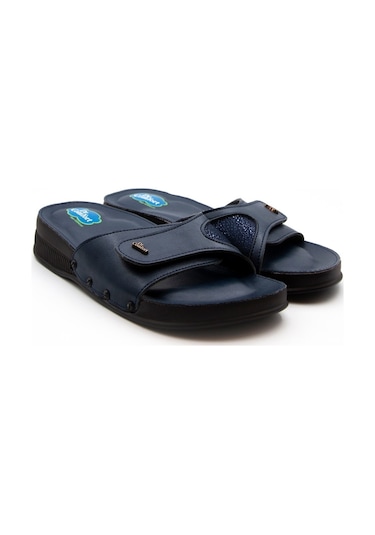 Dr.Comfort Ortopedik Halluks Walgus Cırtlı Kadın Terlik Dr.403-Lacivert