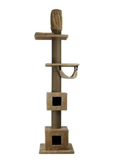 Lotus Furniture Pet Series Münih Tırmalamalı Kedi Evi