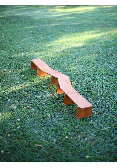 Mandu Ahşap Denge Platformu Denge Tahtası Ahşap Rengi