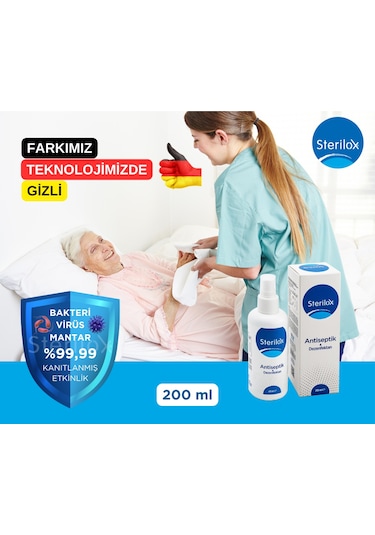 Sterilox Antiseptik & Dezenfektan 200 ML