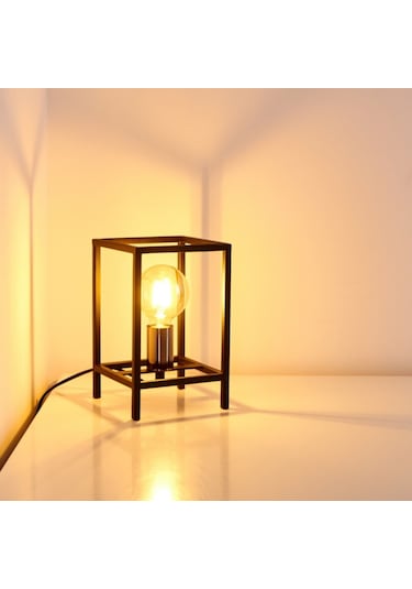 Riolight Modern Küp Metal Abajur 15Cm X 15Cm (538283673)